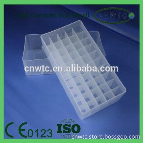 Plastic Cryovial Tube Box